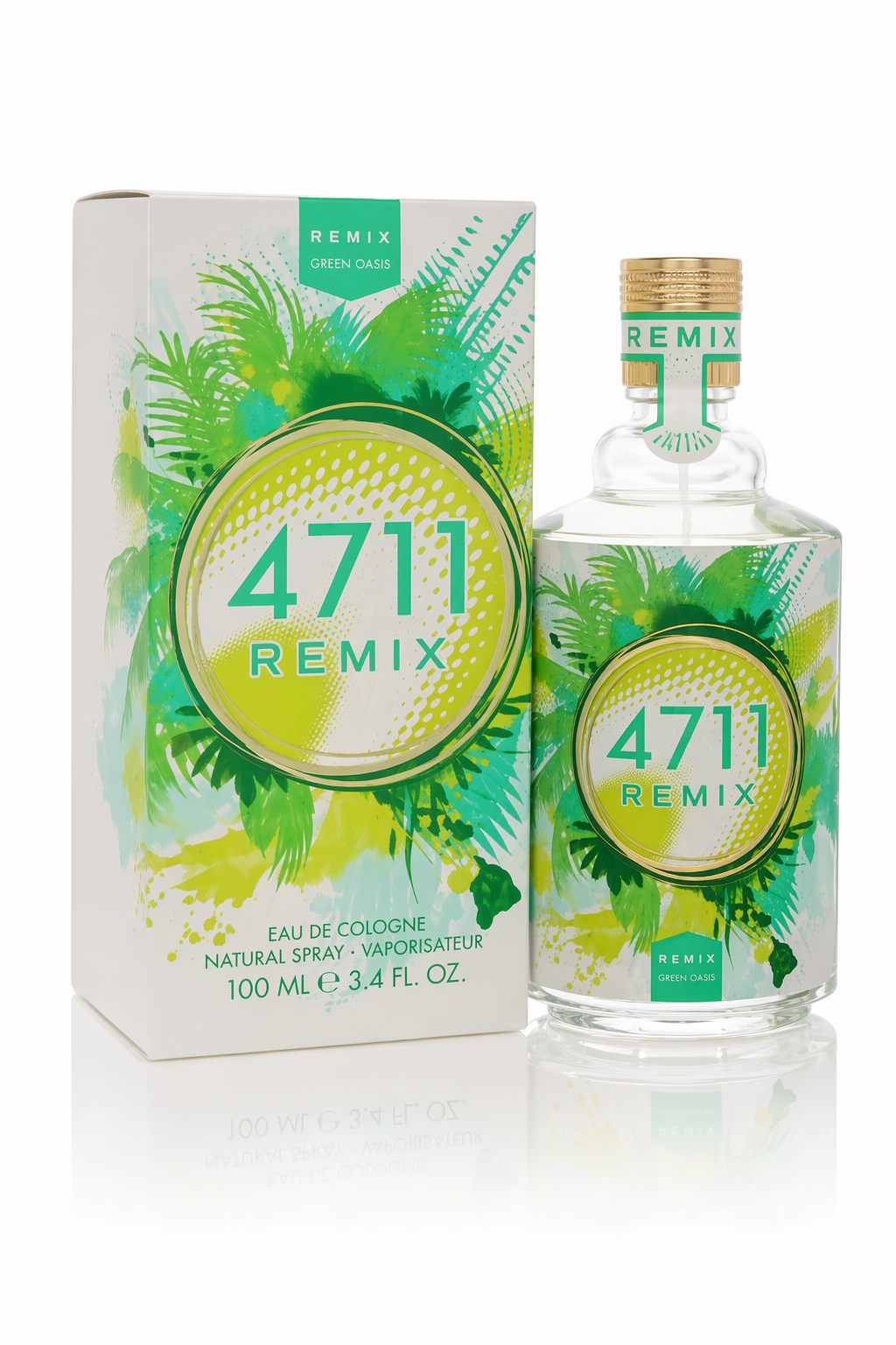 4711 Remix Green Oasis Eau De Cologne Spray (Unisex) By 4711 Default
