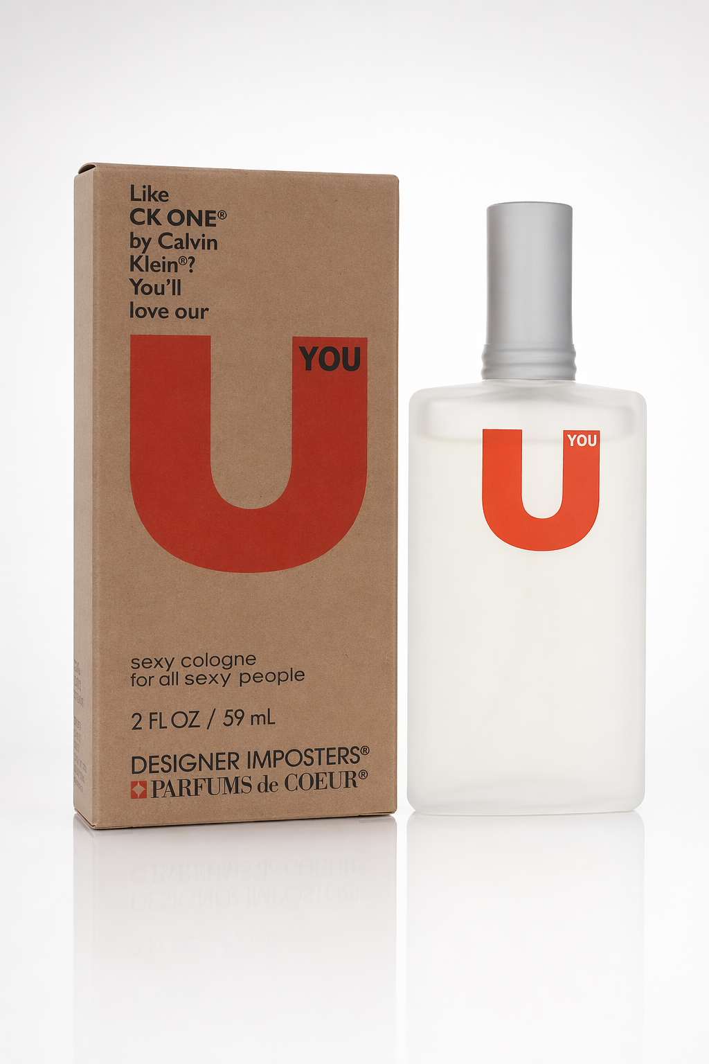 Designer Imposters U You Cologne Spray (Unisex) By Parfums De Coeur Default