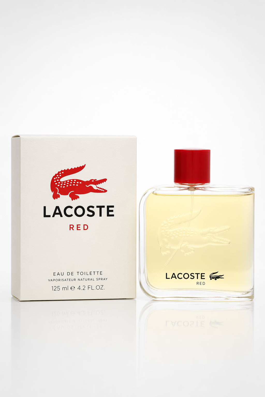 Lacoste Red Style In Play Eau De Toilette Spray (New Packaging Unboxed) By Lacoste Default
