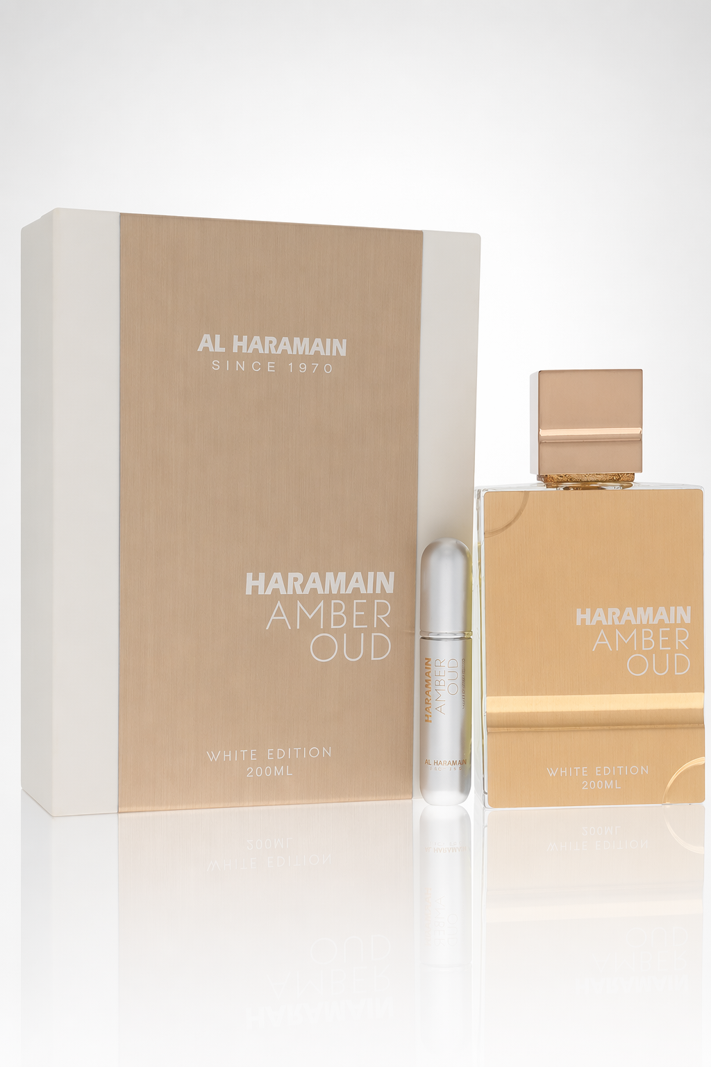 Al Haramain Amber Oud White Edition Eau De Parfum Spray (Unisex) By Al Haramain Default
