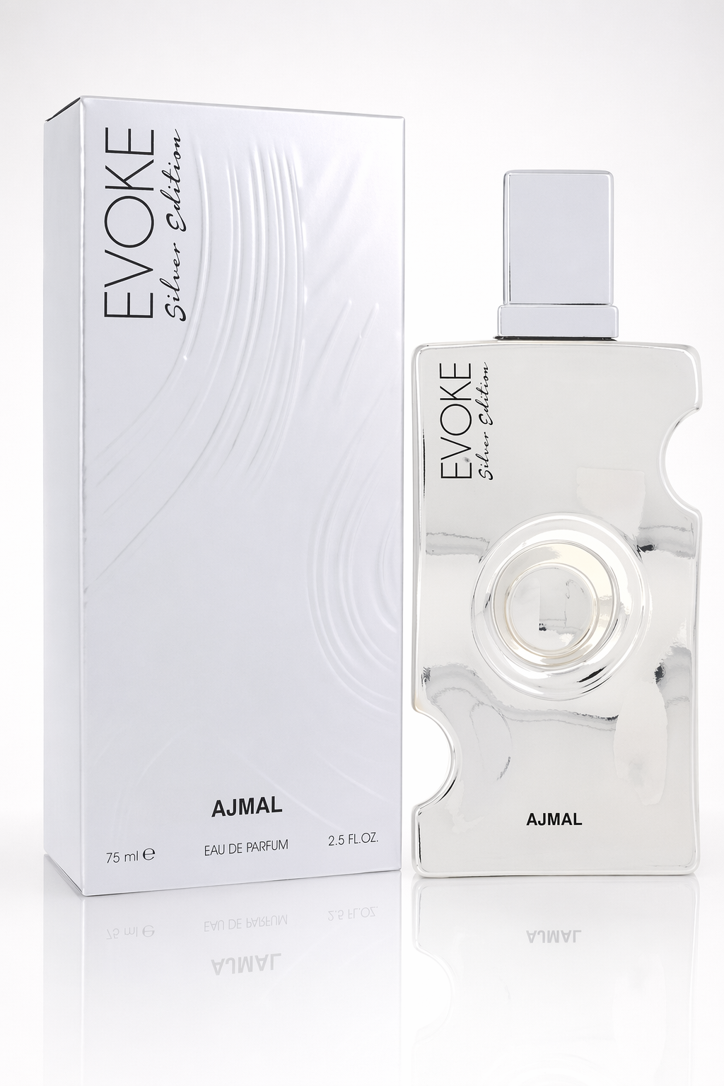 Ajmal Evoke Silver Edition Eau De Parfum Spray By Ajmal Default
