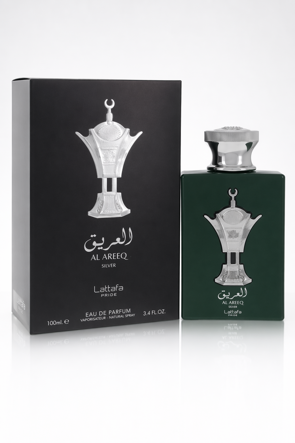 Lattafa Pride Al Areeq Silver Eau De Parfum Spray (Unisex) By Lattafa Default