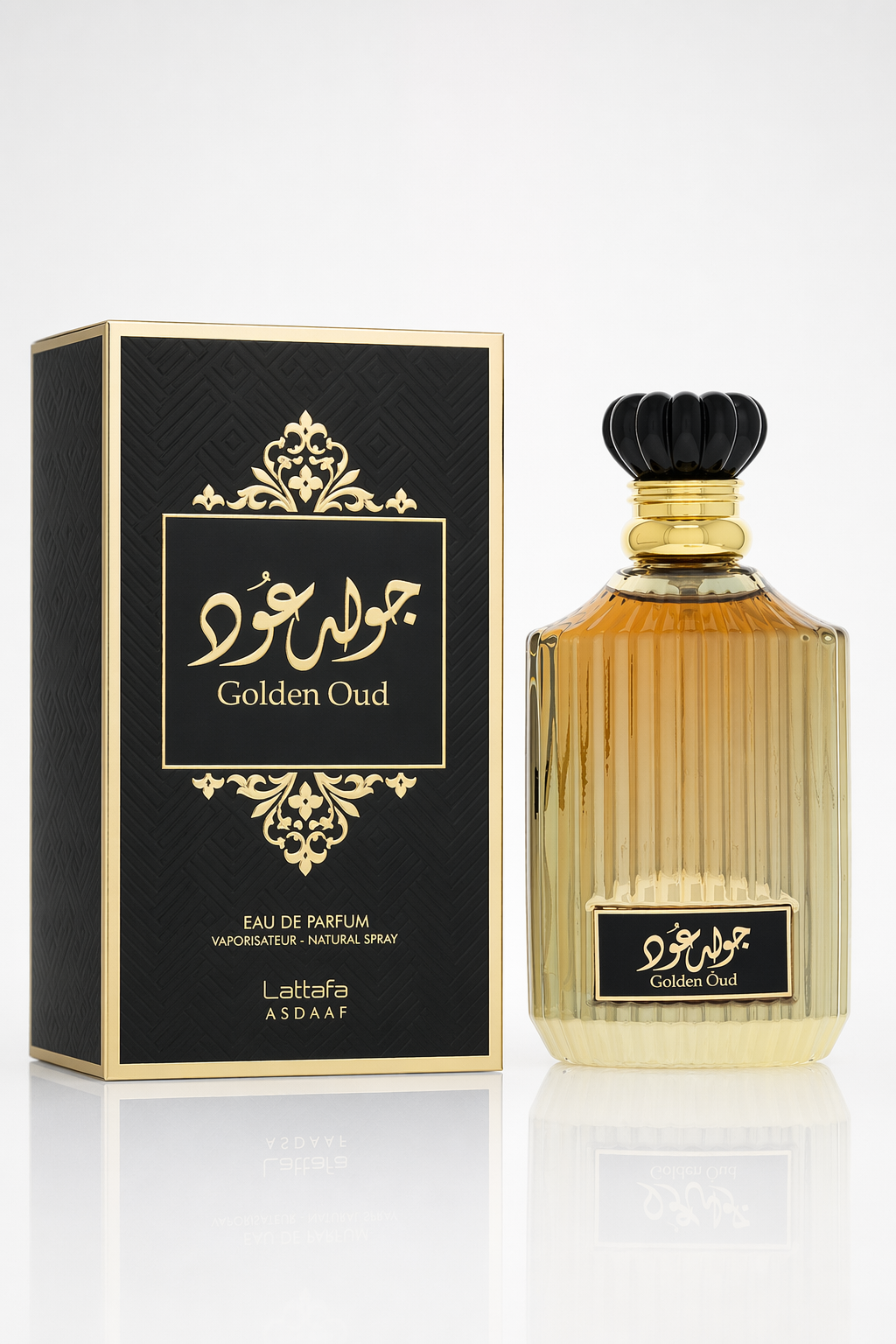 Lattafa Asdaaf Golden Oud Eau De Parfum Spray (Unisex New Packaging Unboxed) By Lattafa Default