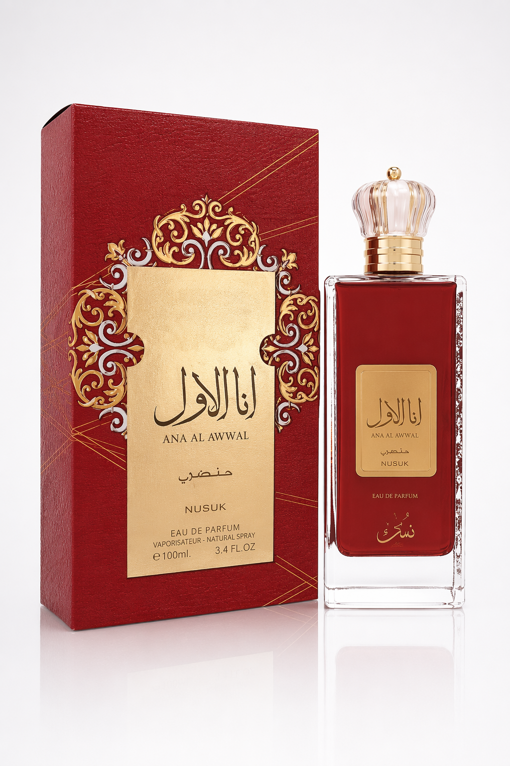 Ana Al Awwal Rouge Eau De Parfum Spray By Nusuk Default