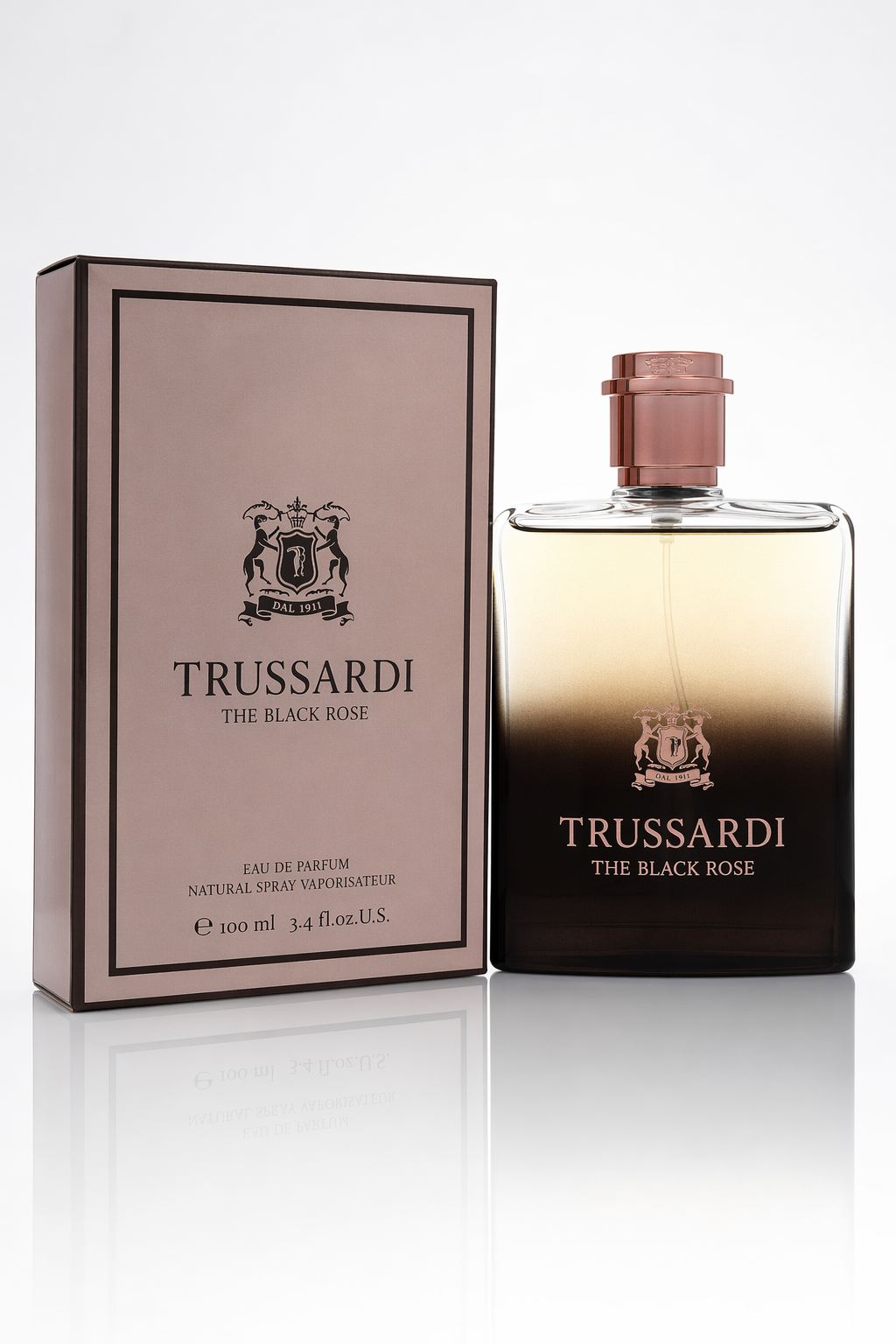 The Black Rose Eau De Parfum Spray (Unisex) By Trussardi Default
