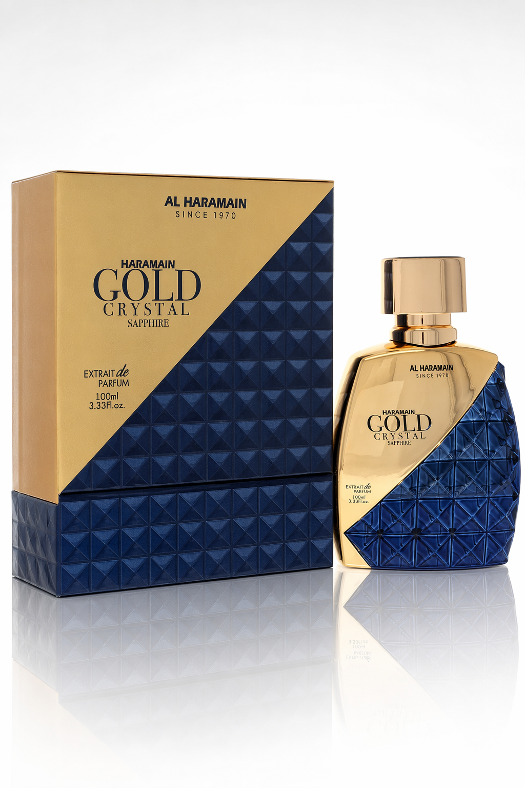 Al Haramain Gold Crystal Sapphire Extrait De Parfum Spray By Al Haramain Default