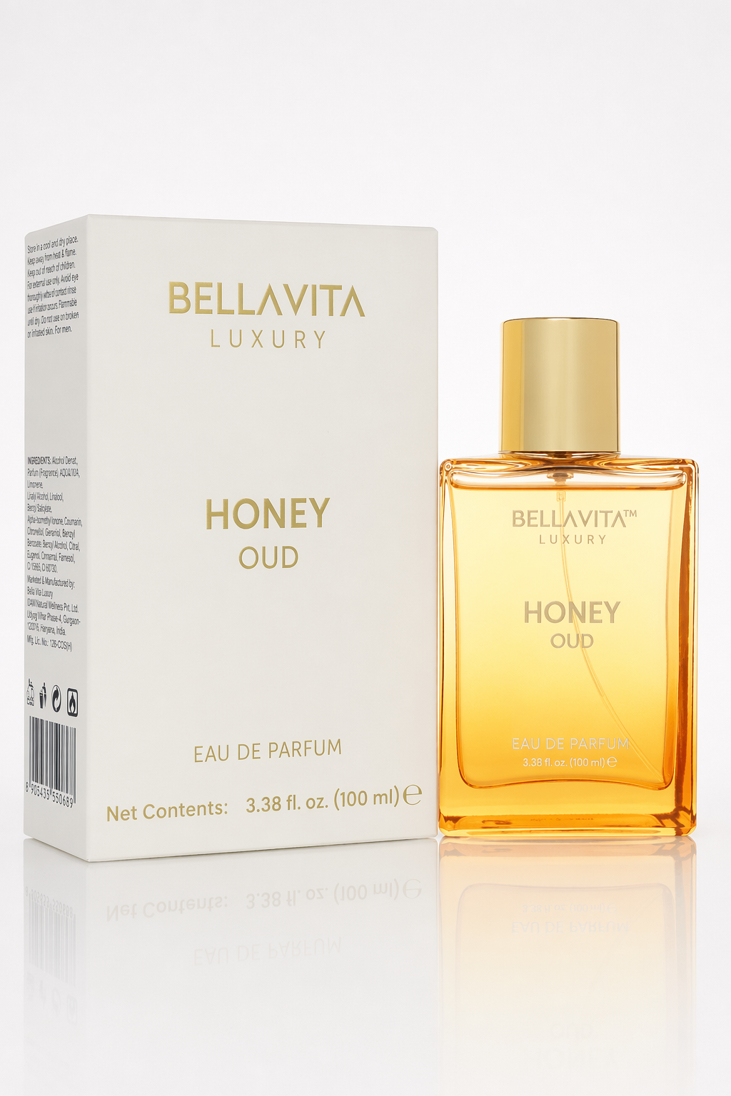 Bellavita Luxury Honey Oud Eau De Parfum Spray By Bellavita Default