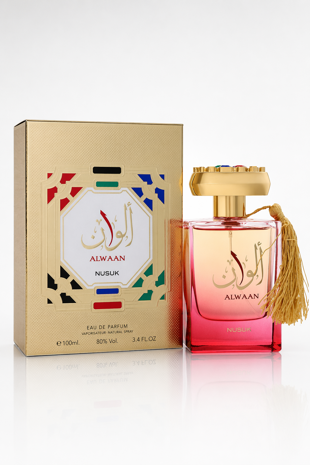 Alwaan Eau De Parfum Spray (Unisex) By Nusuk Default