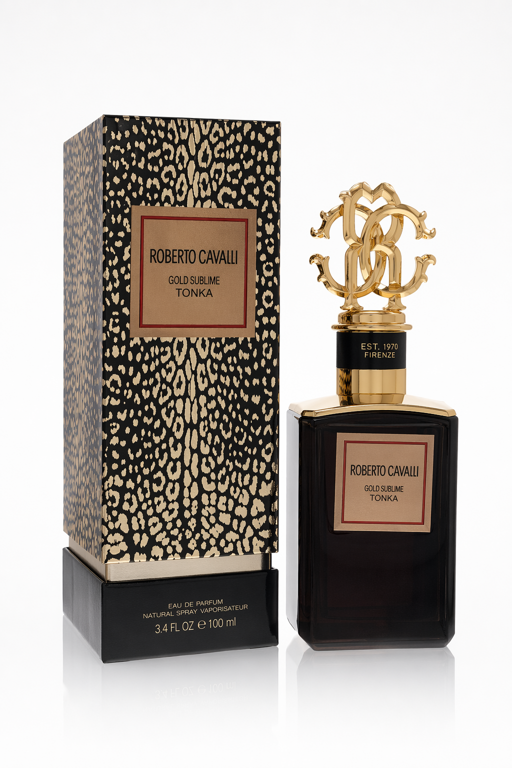 Roberto Cavalli Gold Sublime Tonka Eau De Parfum Spray (Unisex) By Roberto Cavalli Default