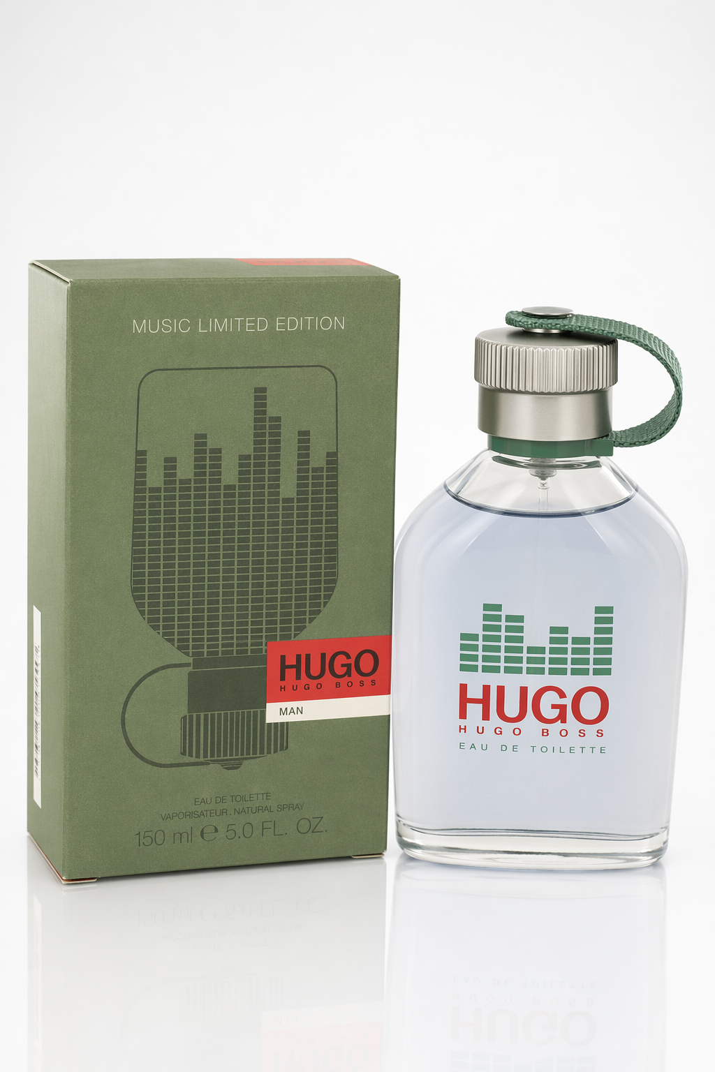 Hugo Eau De Toilette Spray (Limited Edition Music Bottle) By Hugo Boss Default