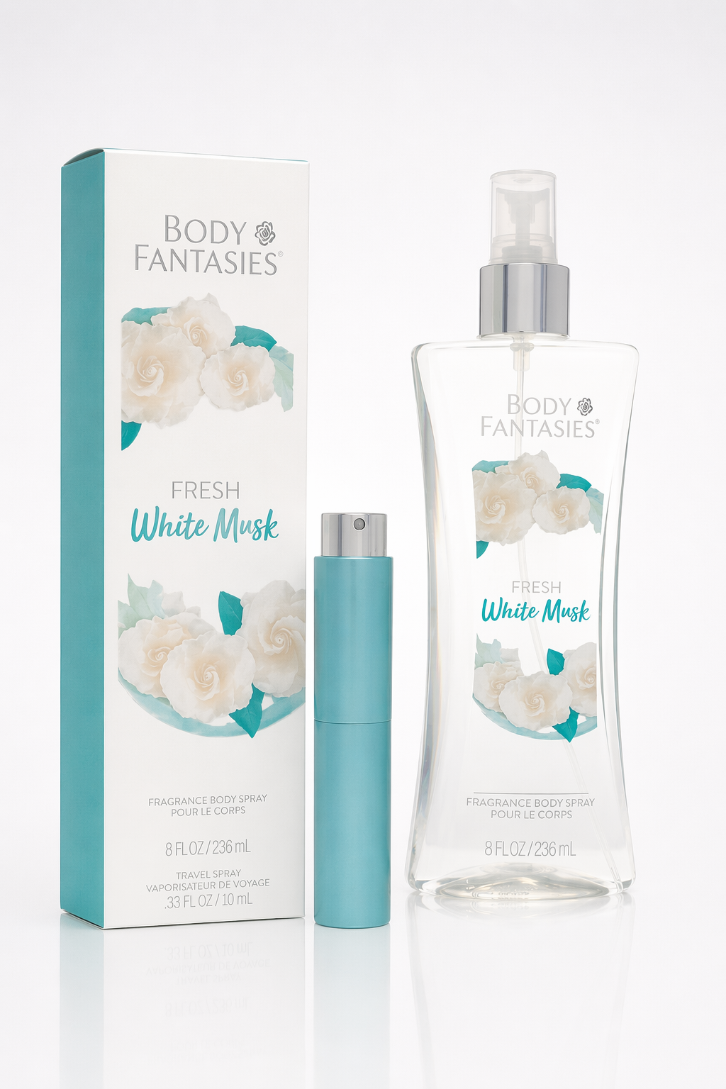 Body Fantasies Signature Fresh White Musk Travel Spray By Parfums De Coeur Default