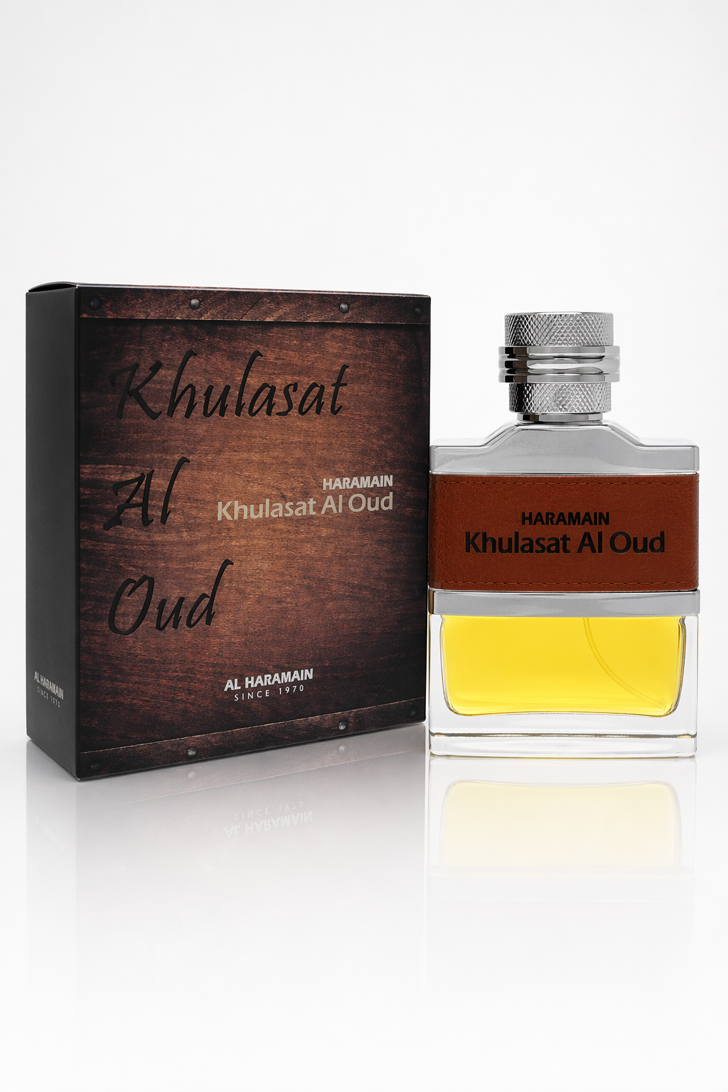 Al Haramain Khulasat Al Oud Eau De Parfum Spray (Unisex) By Al Haramain Default