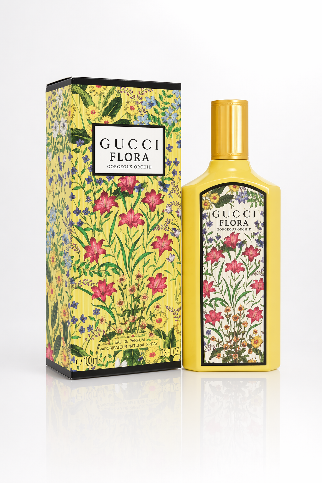 Flora Gorgeous Orchid Eau De Parfum Spray Refillable By Gucci Default