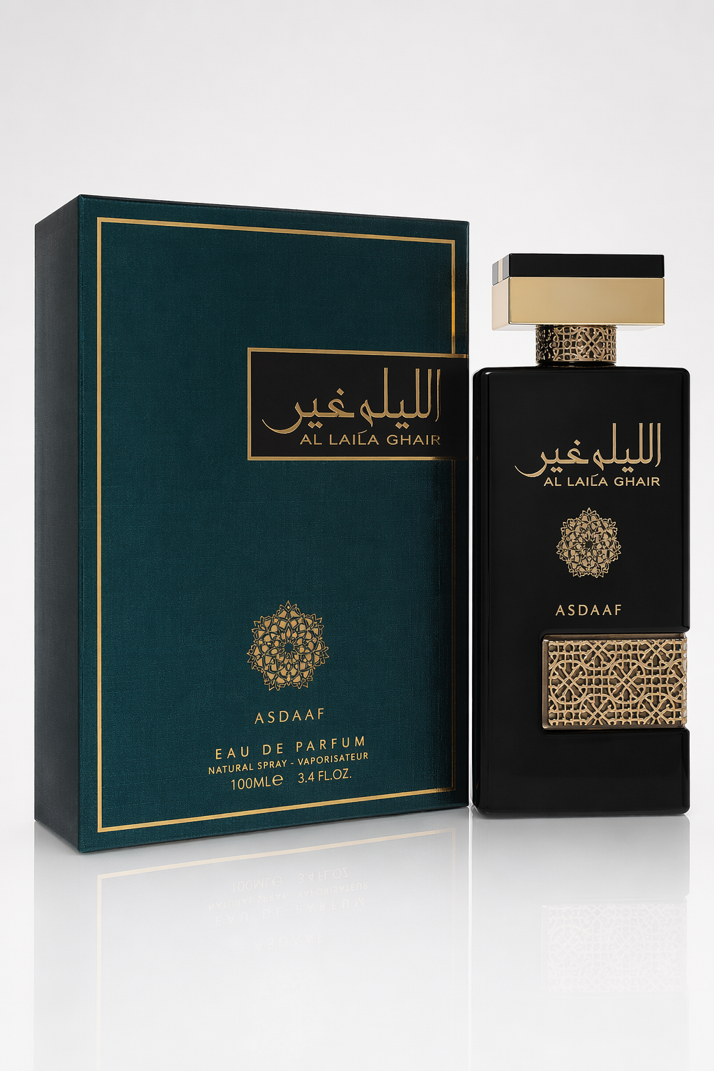 Lattafa Asdaaf Al Laila Ghair Eau De Parfum Spray (Unisex) By Lattafa Default
