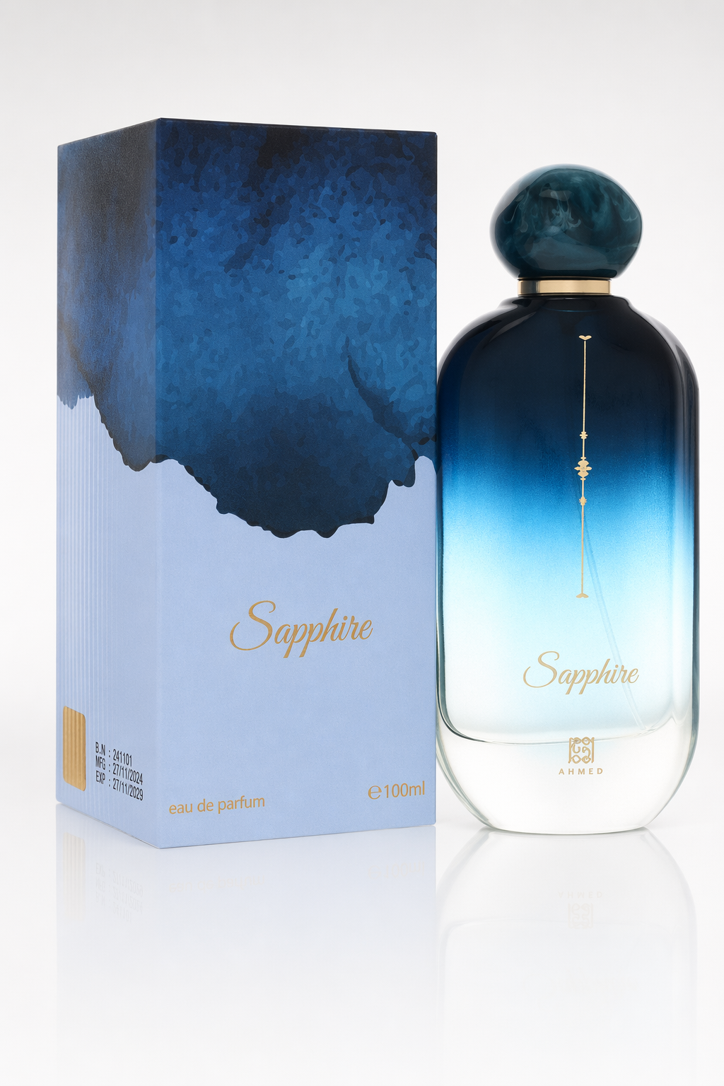 Ahmed Al Maghribi Sapphire Eau De Parfum Spray By Ahmed Al Maghribi Default