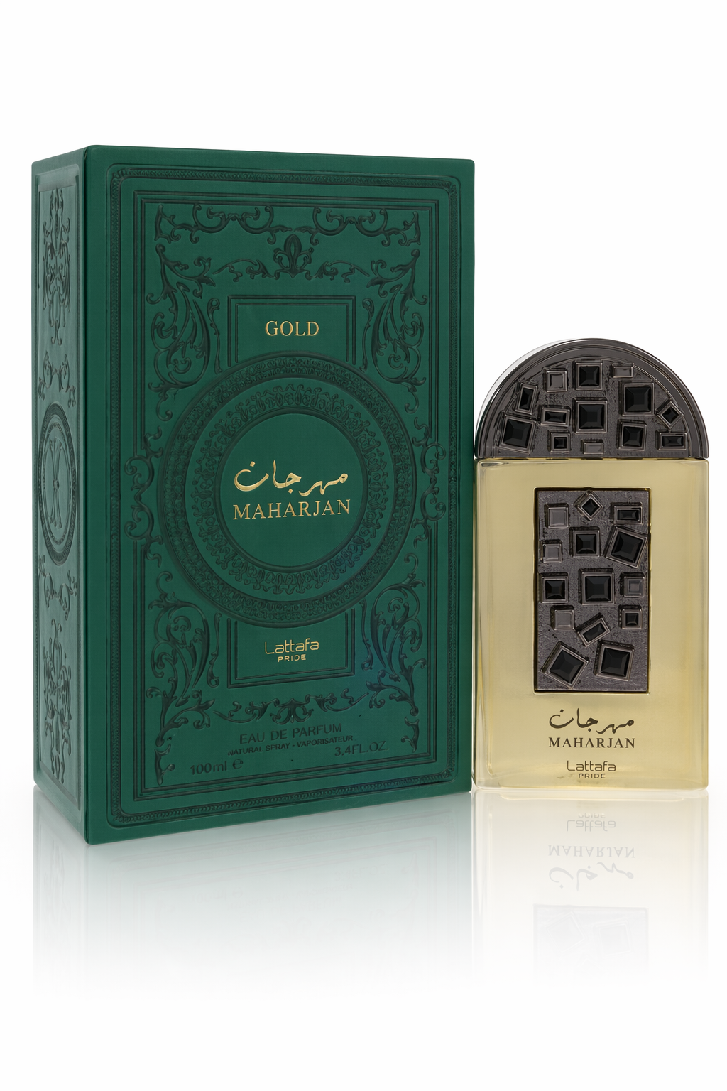 Lattafa Pride Maharjan Gold Eau De Parfum Spray (Unisex) By Lattafa Default