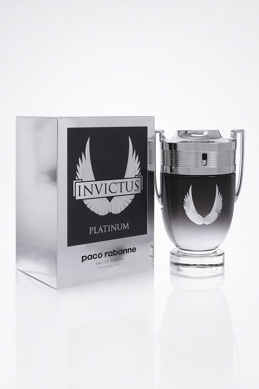 Invictus Platinum Eau De Parfum Spray By Paco Rabanne Default