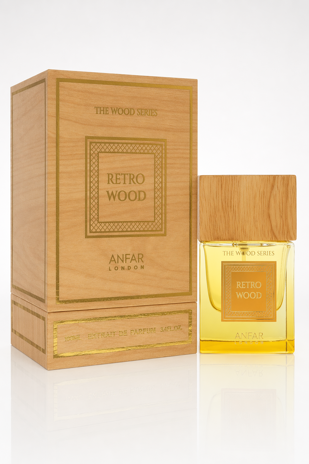 Anfar Retro Wood Extrait De Parfum Spray By Anfar Default