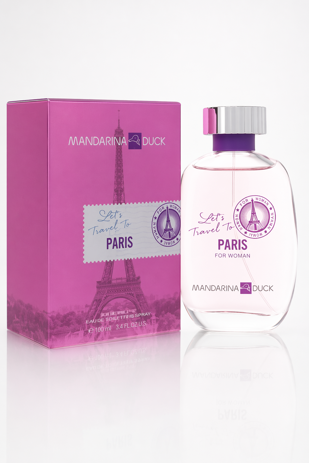 Mandarina Duck Let's Travel To Paris Eau De Toilette Spray By Mandarina Duck Default