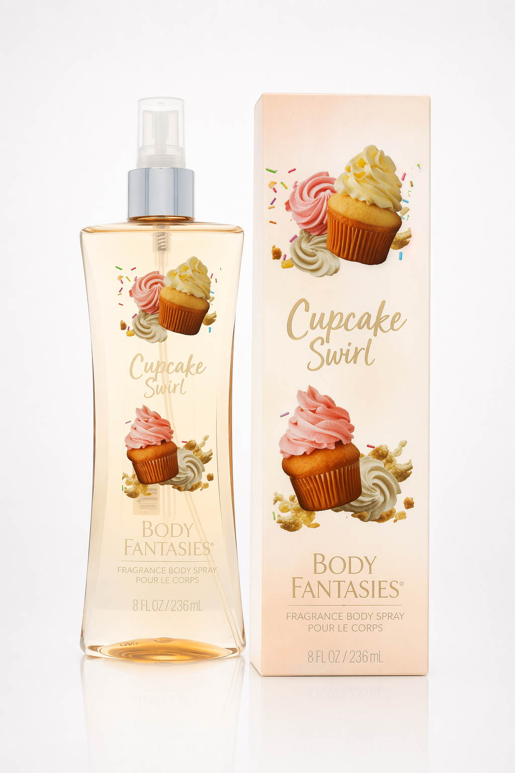 Body Fantasies Signature Cupcake Swirl Body Spray By Parfums De Coeur Default