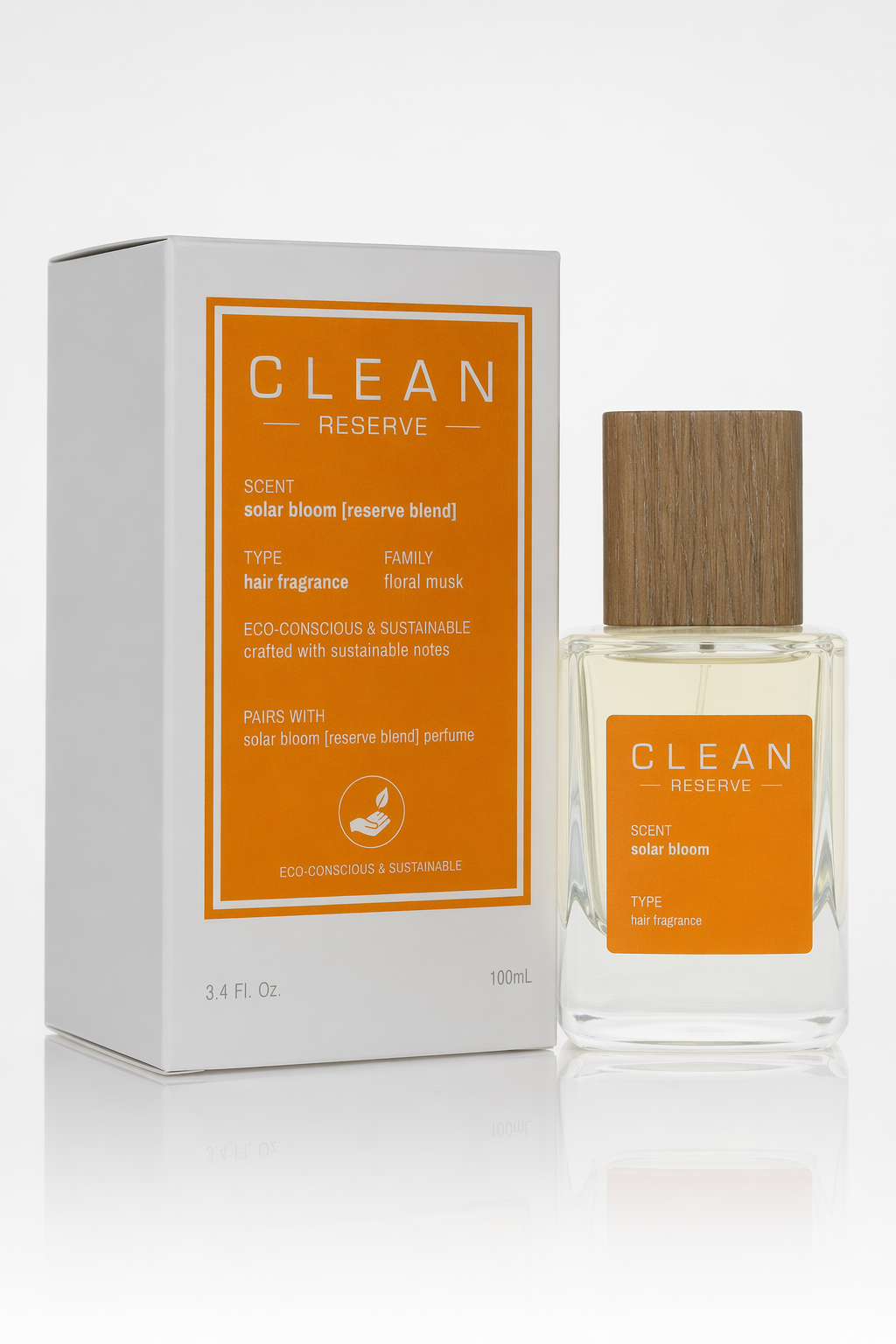 Clean Reserve Solar Bloom Hair Fragrance (Unisex) By Clean Default