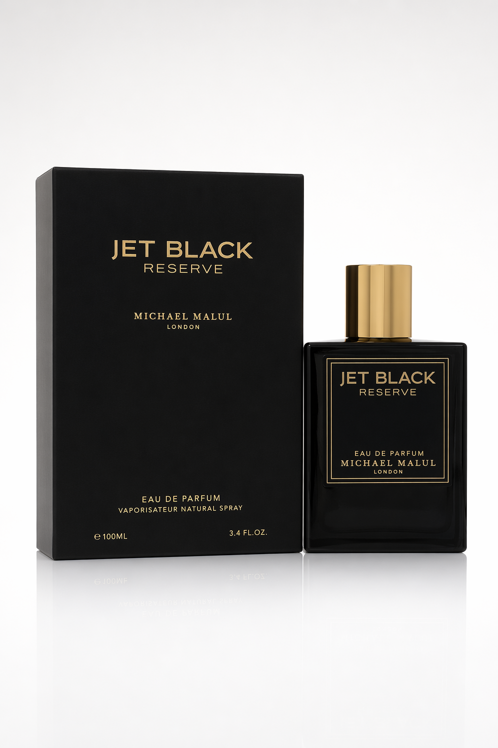 Jet Black Reserve Eau De Parfum Spray By Michael Malul Default