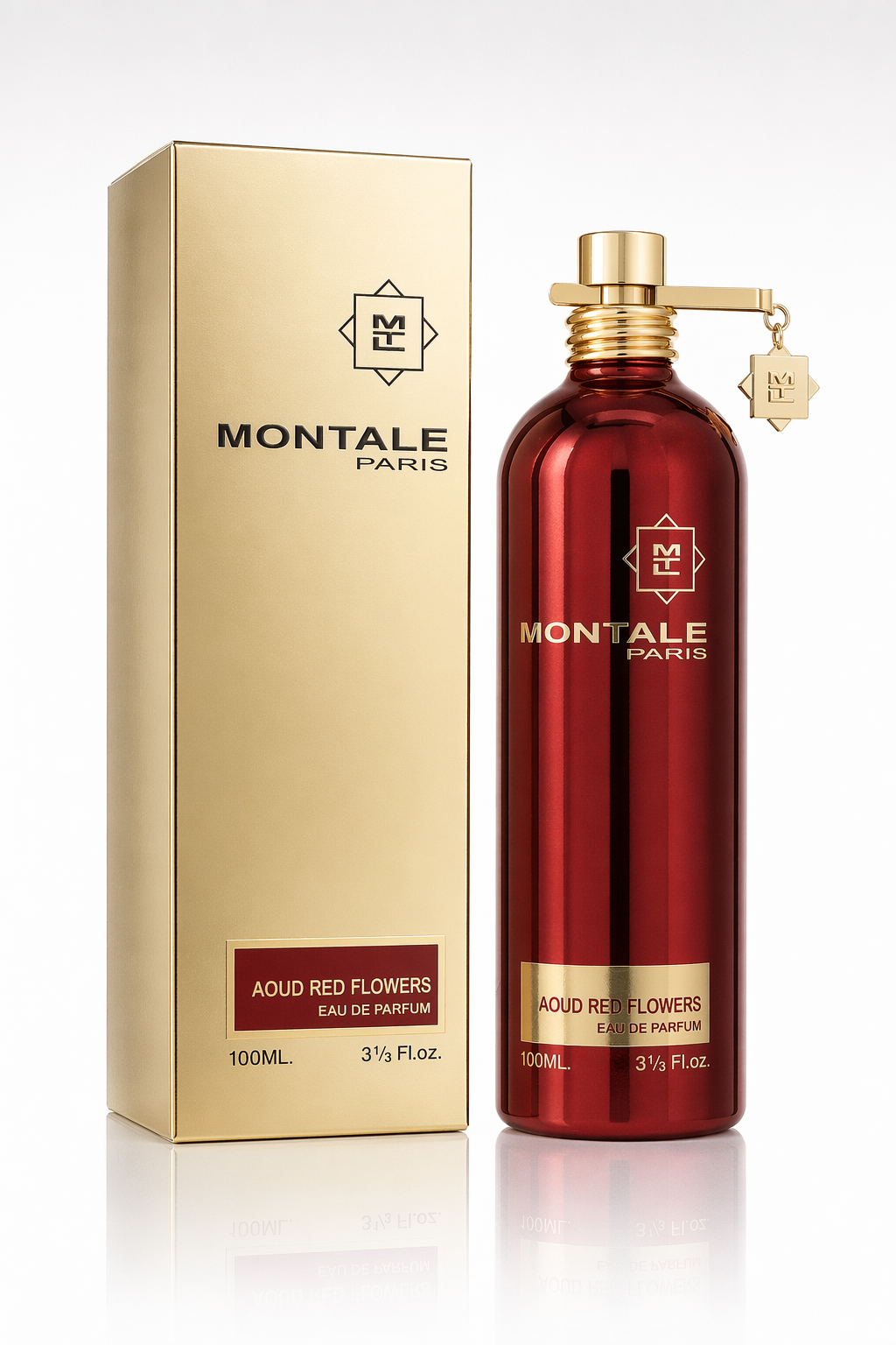 Montale Aoud Red Flowers Eau De Parfum Spray (unboxed) By Montale Default