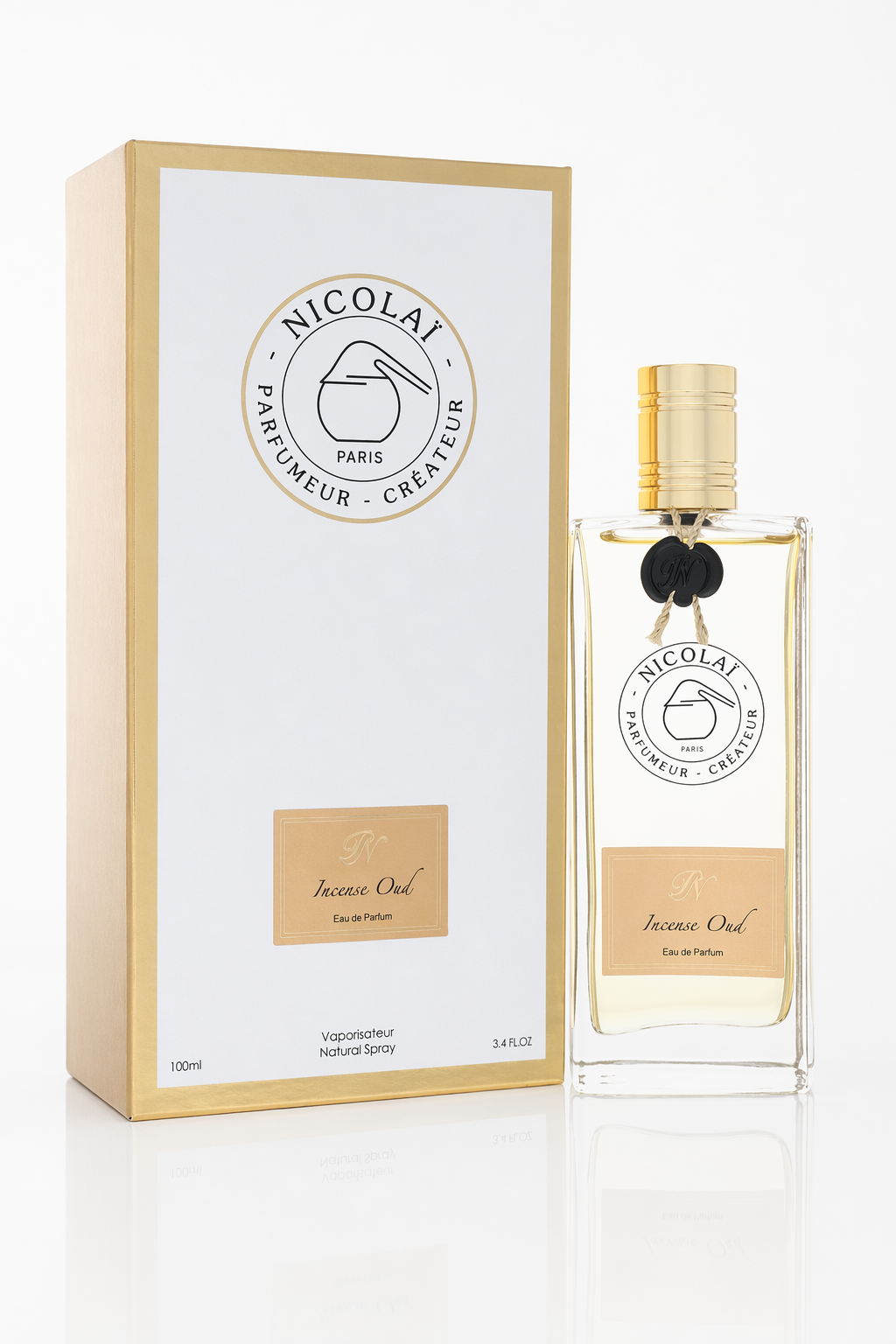 Nicolai Incense Oud Eau De Parfum Spray (Unisex) By Nicolai Default