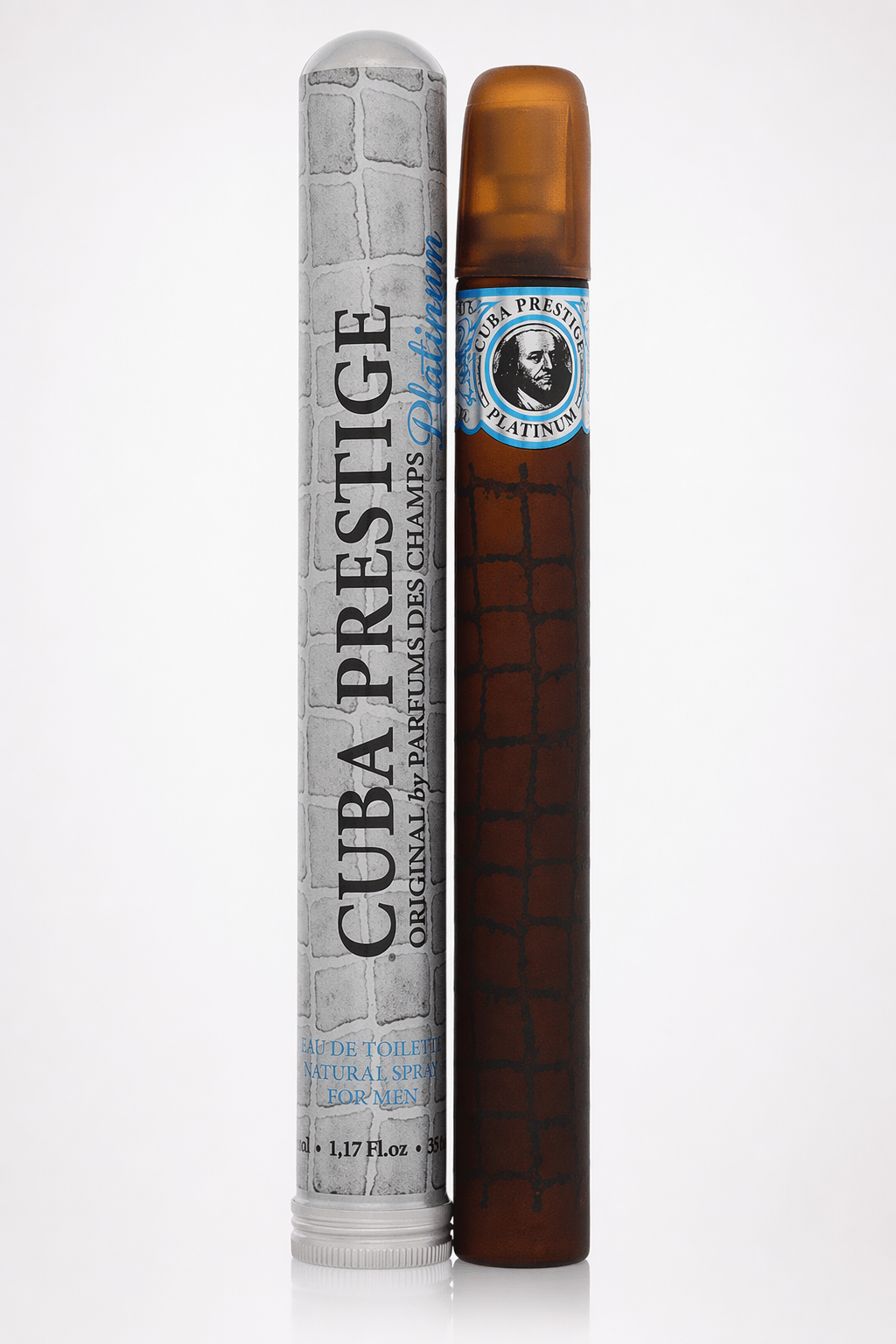 Cuba Prestige Platinum Eau De Toilette Spray By Fragluxe Default