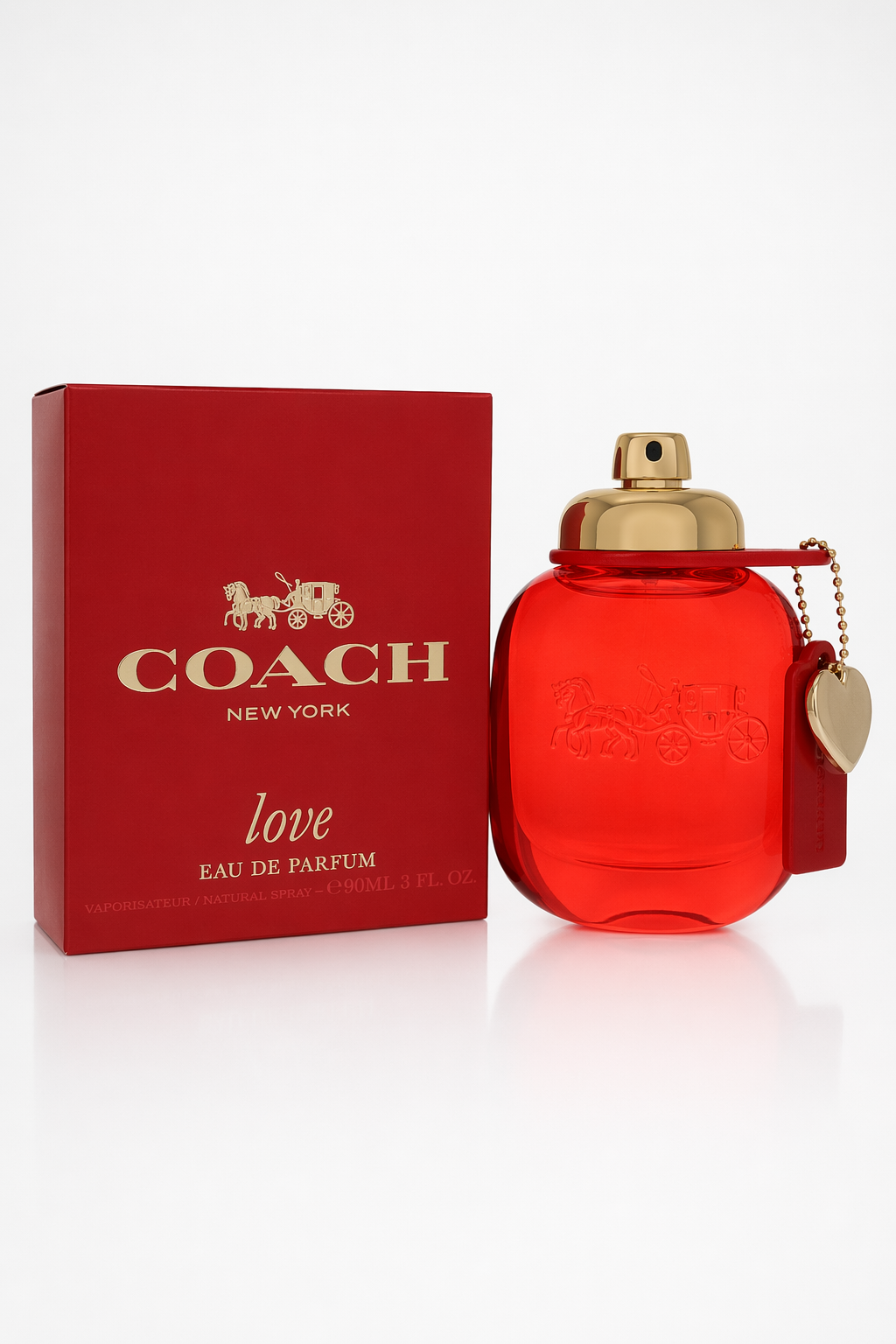 Coach Love Eau De Parfum Spray (red packaging) By Coach Default