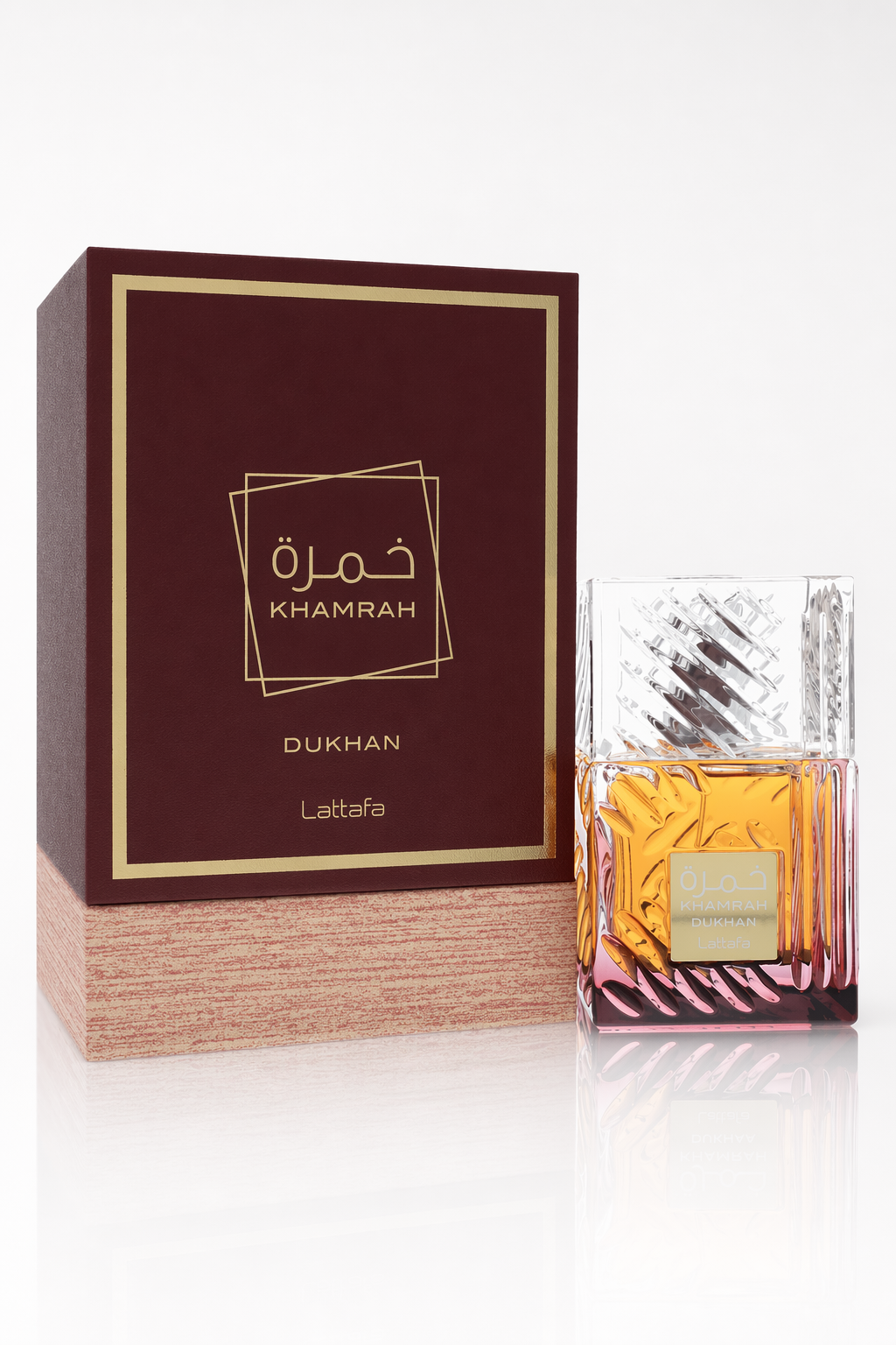 Lattafa Khamrah Dukhan Eau De Parfum Spray (Unisex) By Lattafa Default