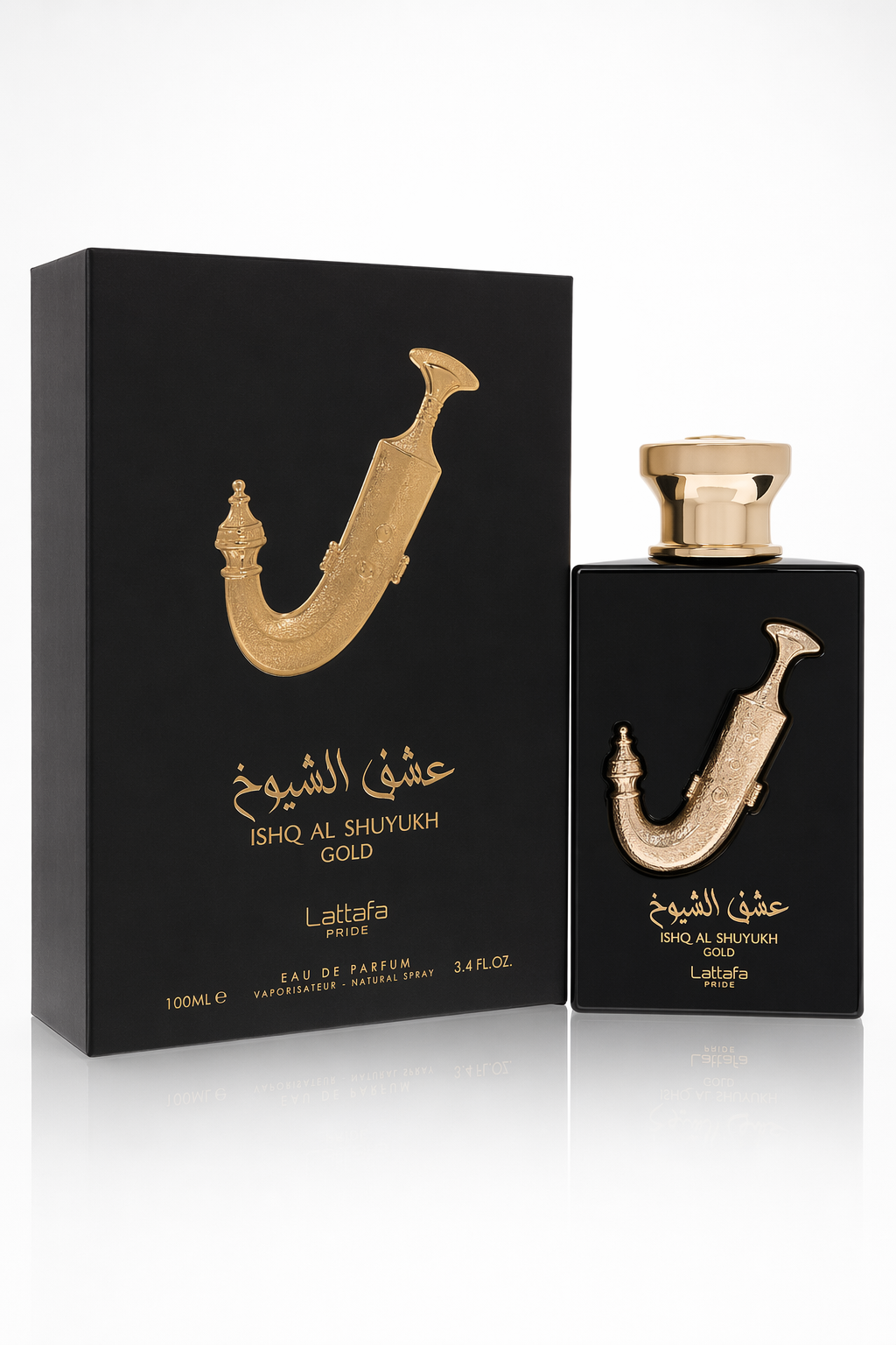 Lattafa Pride Ishq Al Shuyukh Gold Eau De Parfum Spray (Unisex) By Lattafa Default