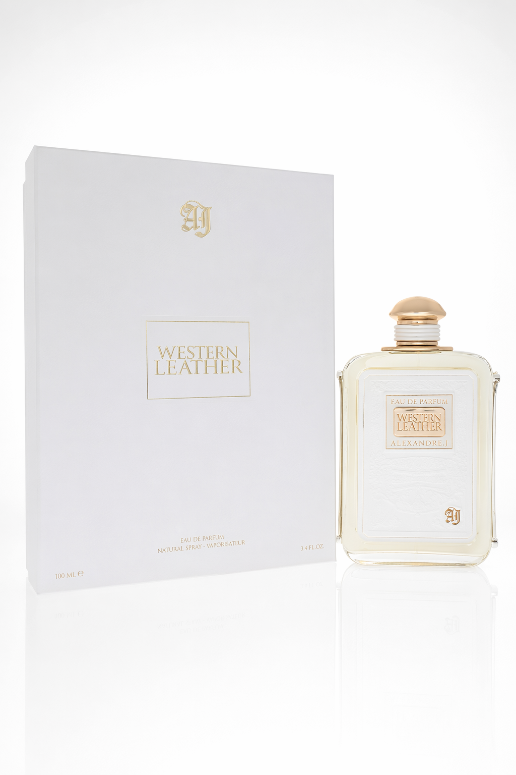 Western Leather Eau De Parfum Spray By Alexandre J Default