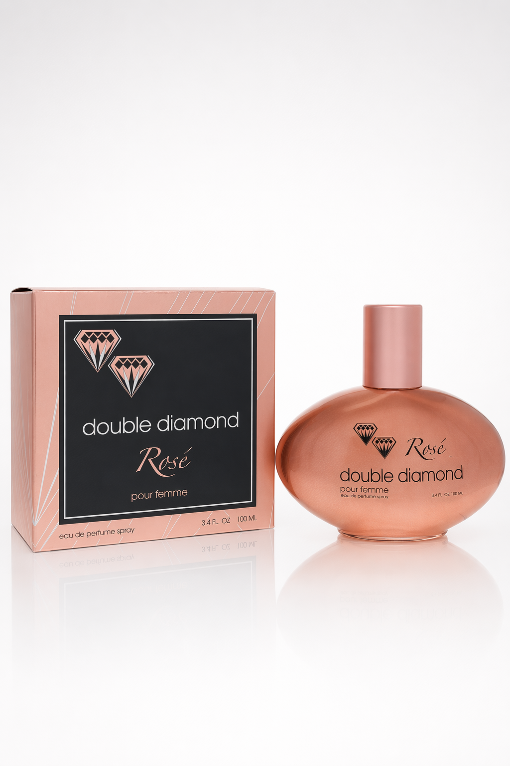 Double Diamond Rose Eau De Parfum Spray By Yzy Perfume Default