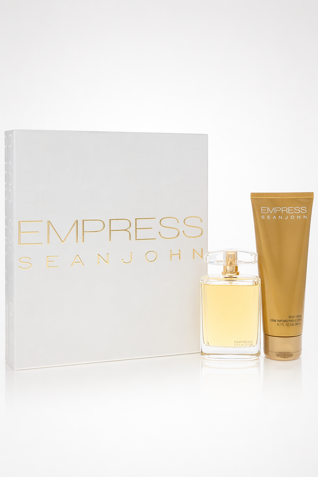 Empress Gift Set - 3.4 oz Eau De Parfum Spray + 6.7 oz Body Cream By Sean John Default