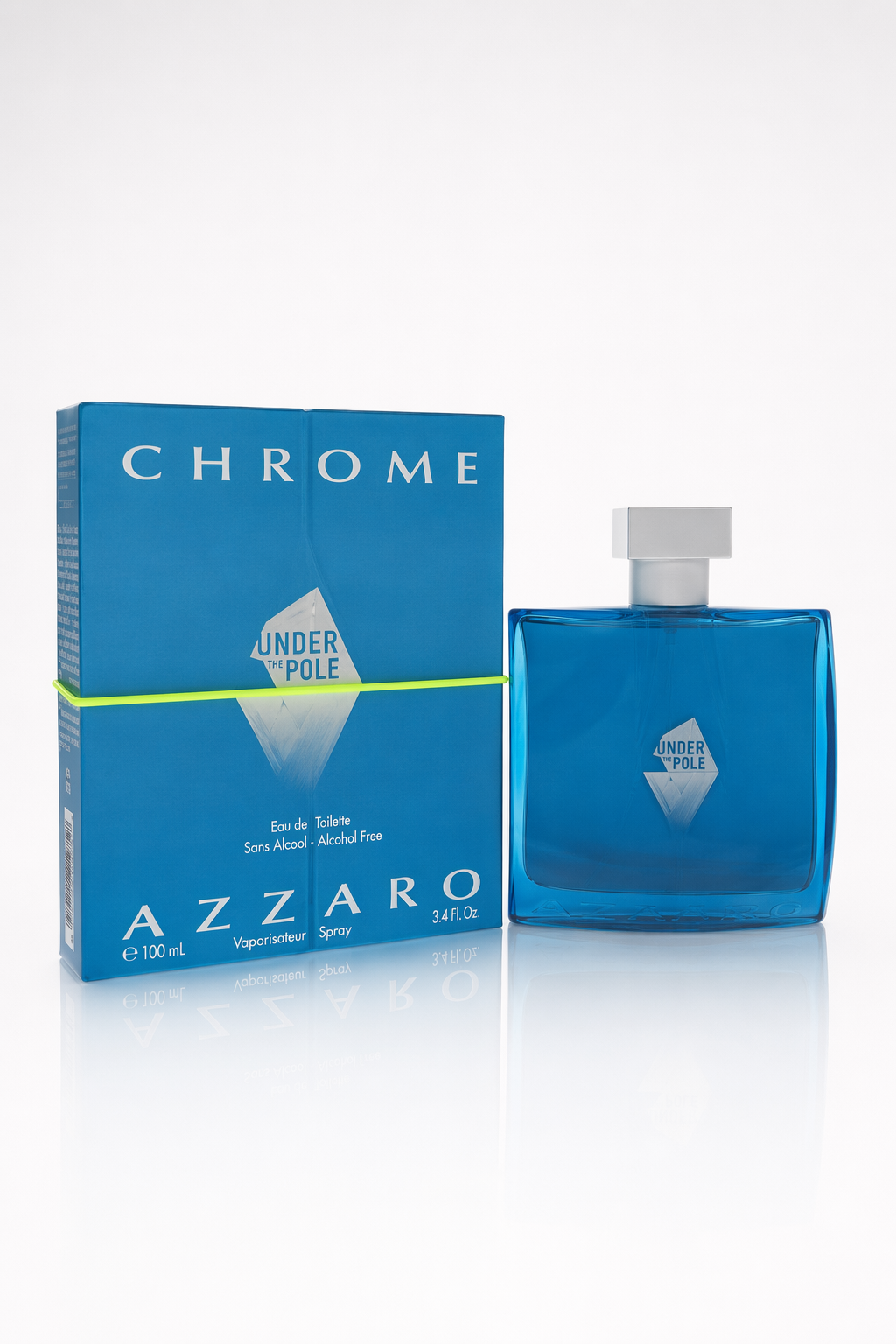 Chrome Under The Pole Eau De Toilette Spray (Alcohol Free) By Azzaro Default