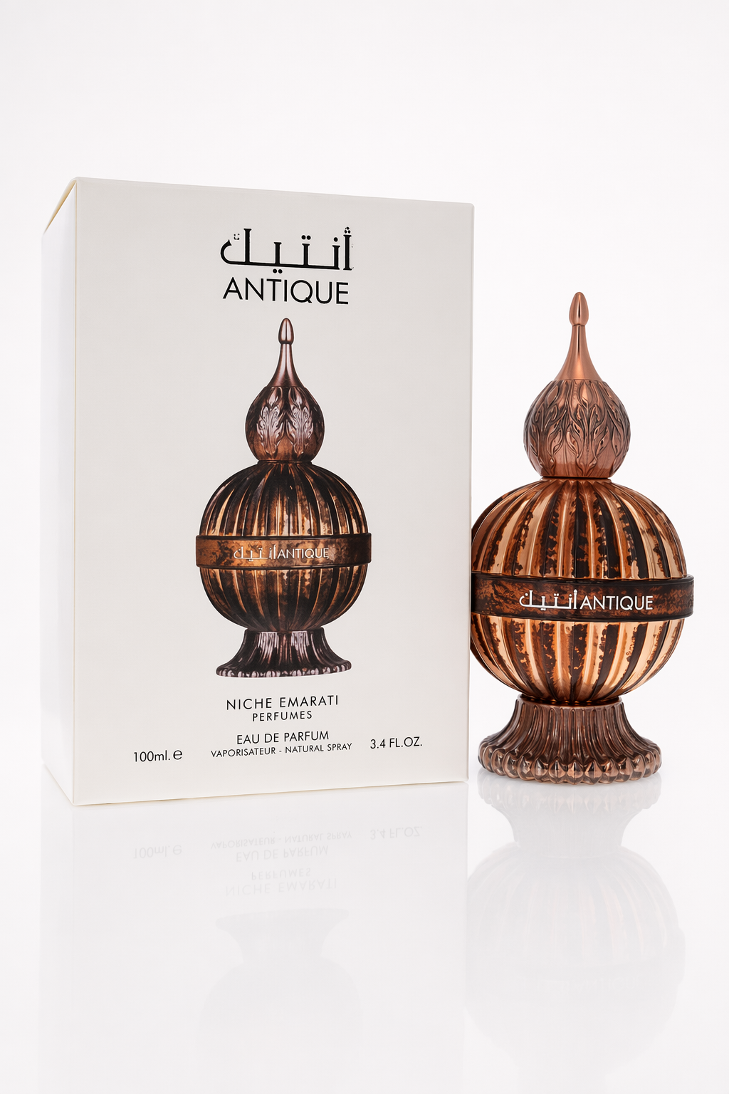 Niche Emarati Antique Eau De Parfum Spray (Unisex) By Lattafa Default