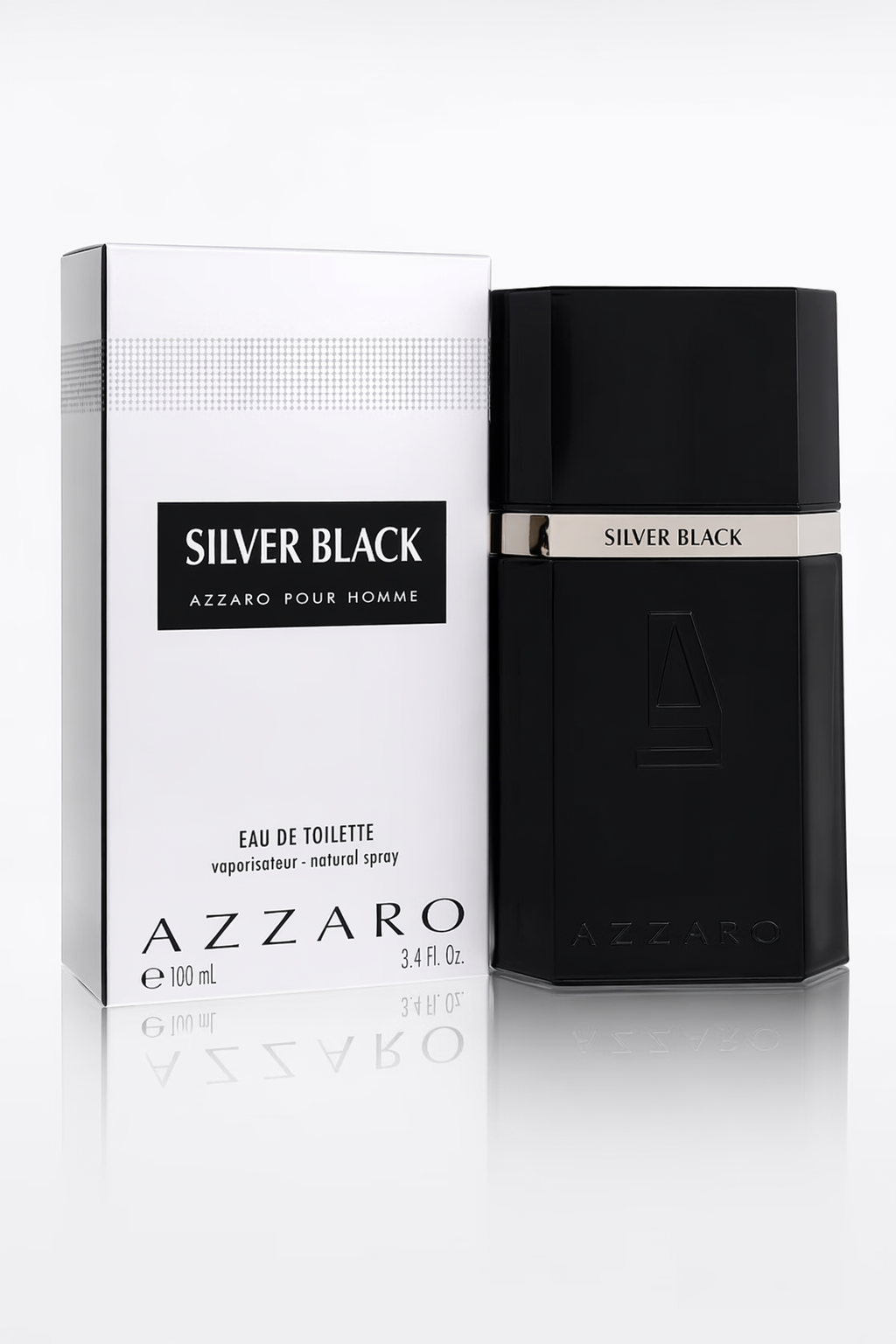 Silver Black Eau De Toilette Spray By Azzaro Default