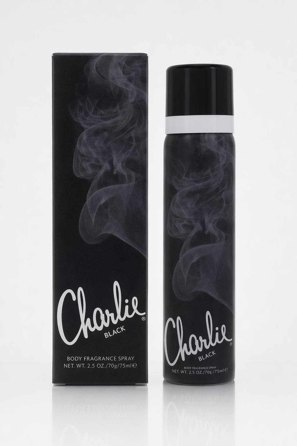 Charlie Black Body Fragrance Spray By Revlon Default