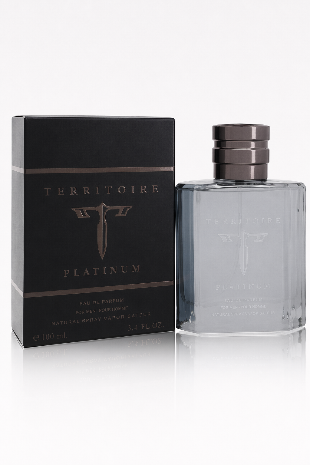 Territoire Platinum Eau De Parfum Spray By YZY Perfume Default