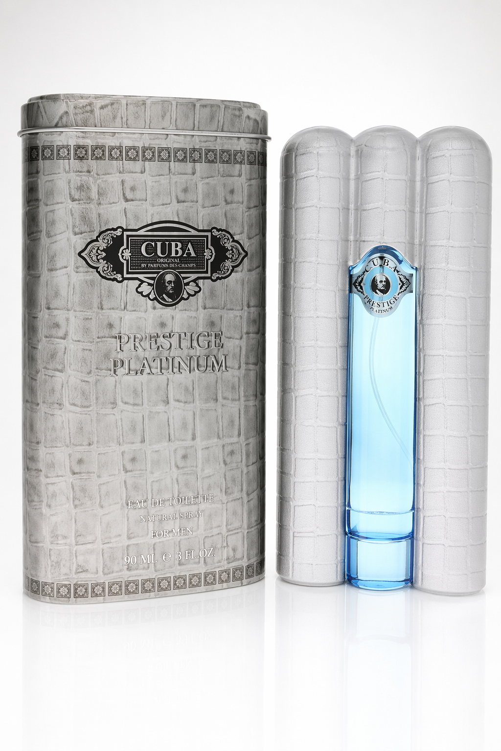 Cuba Prestige Platinum Eau De Toilette Spray By Fragluxe Default