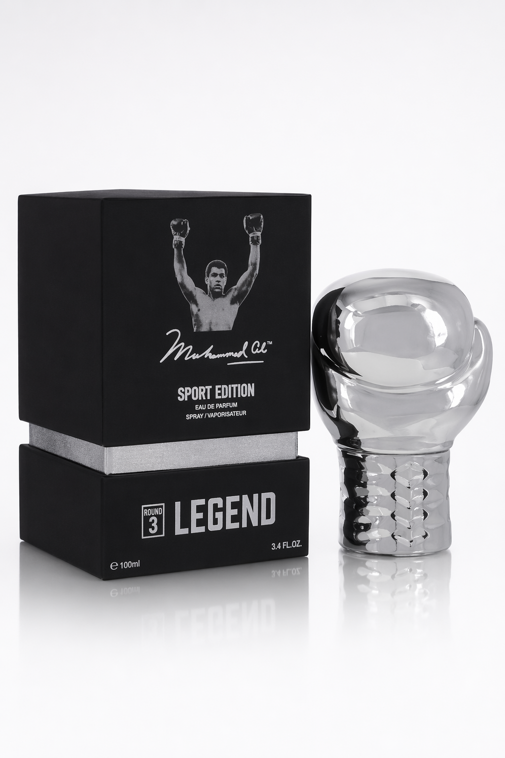 Muhammad Ali Legend Round 3 Eau De Parfum Spray (Sport Edition) By Muhammad Ali Default
