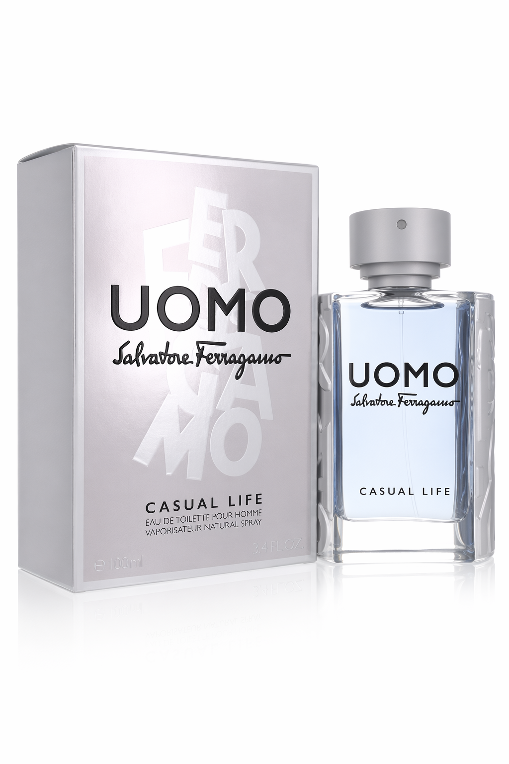 Salvatore Ferragamo Uomo Casual Life Eau De Toilette Spray By Salvatore Ferragamo Default
