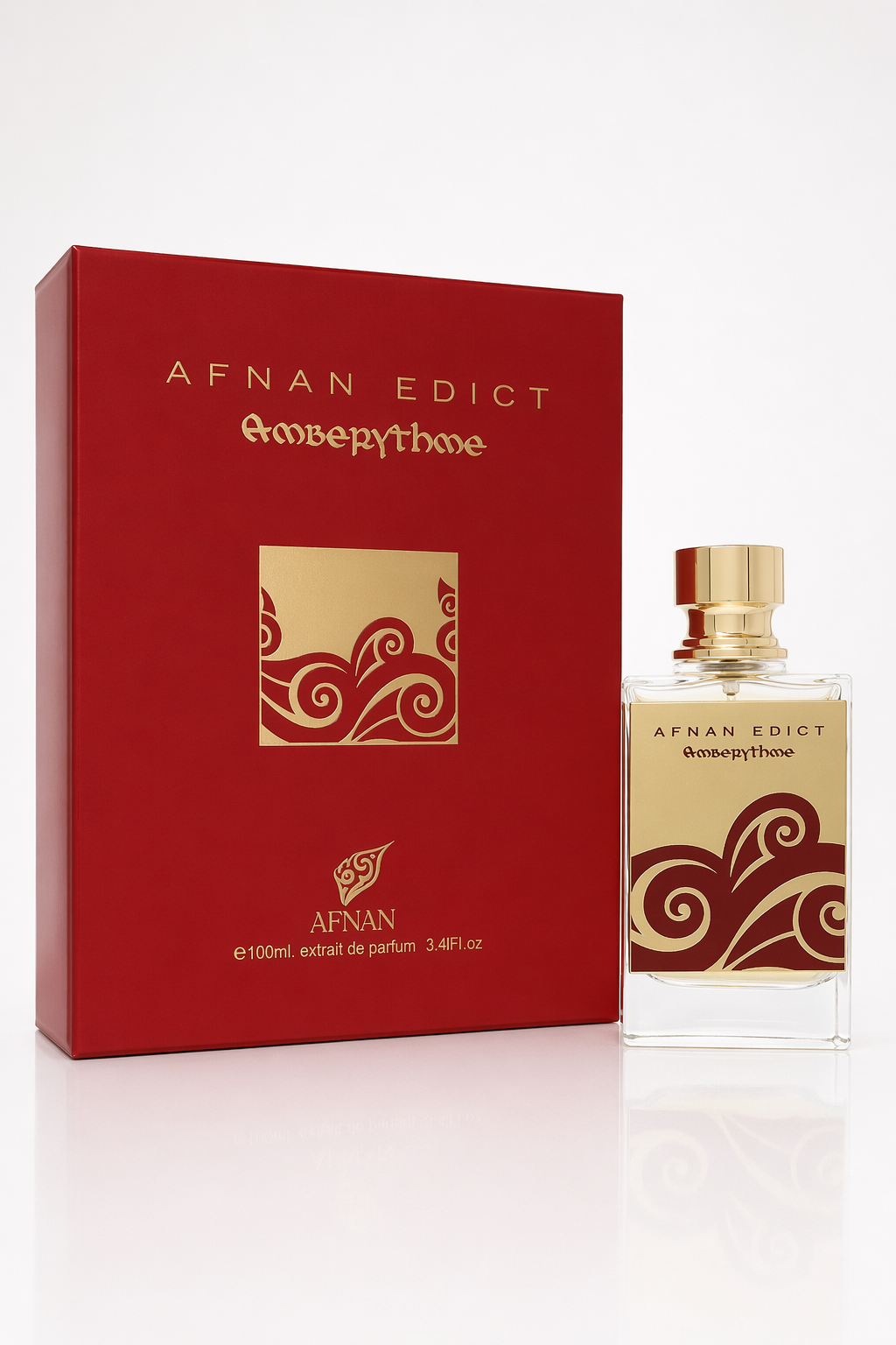 Afnan Edict Amberythme Extrait De Parfum Spray (Unisex) By Afnan Default