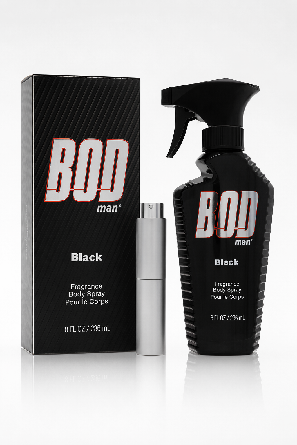 Bod Man Black Travel Spray By Parfums De Coeur Default