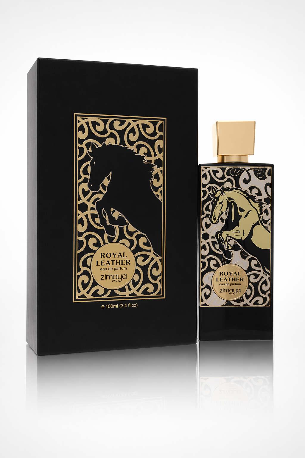 Afnan Zimaya Royal Leather Eau De Parfum Spray (Unisex) By Afnan Default