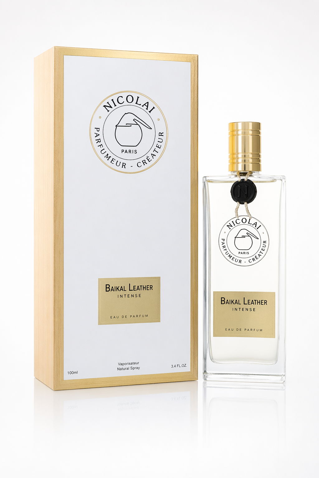 Baikal Leather Intense Eau De Parfum Spray (Unisex) By Nicolai Default