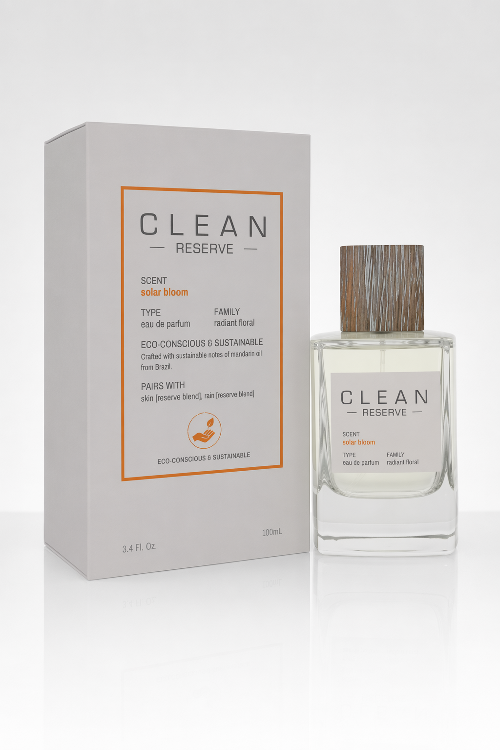 Clean Reserve Solar Bloom Eau De Parfum Spray (Unisex) By Clean Default