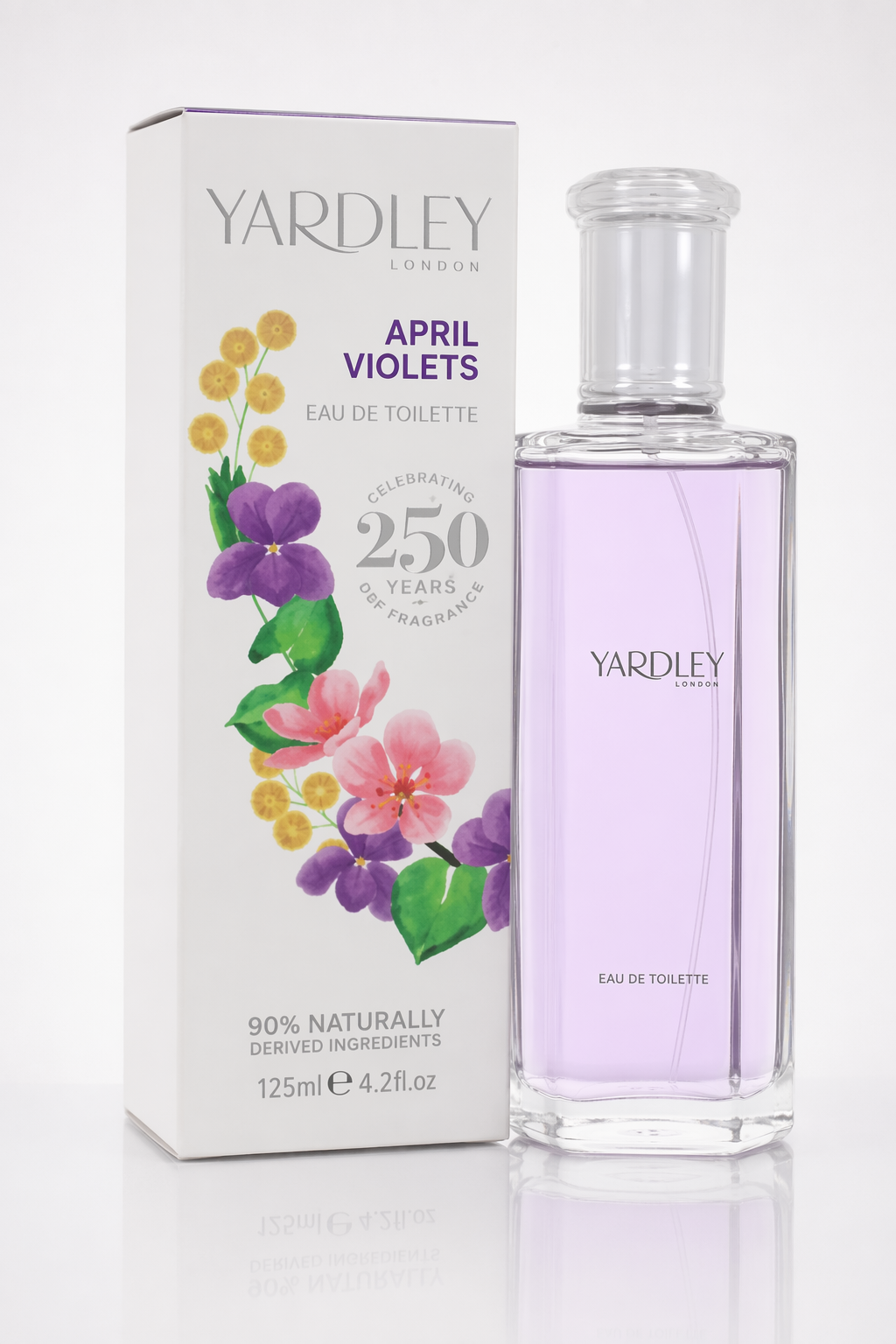 April Violets Eau De Toilette Spray By Yardley London Default