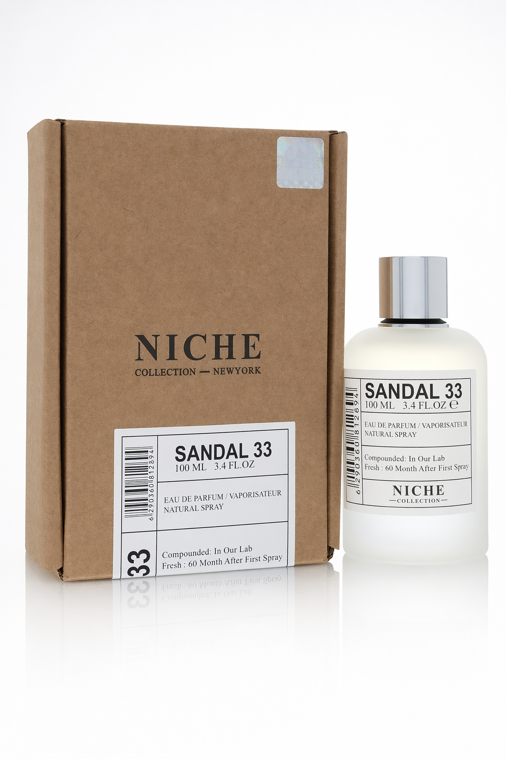 Khalis Sandal 33 Niche Collection Eau De Parfum Spray By Khalis Default